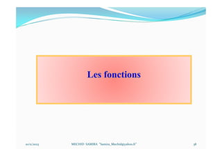 10/11/2023 MECHID SAMIRA "Samira_Mechid@yahoo.fr" 38
 