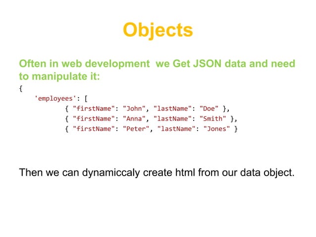 Javascript 101