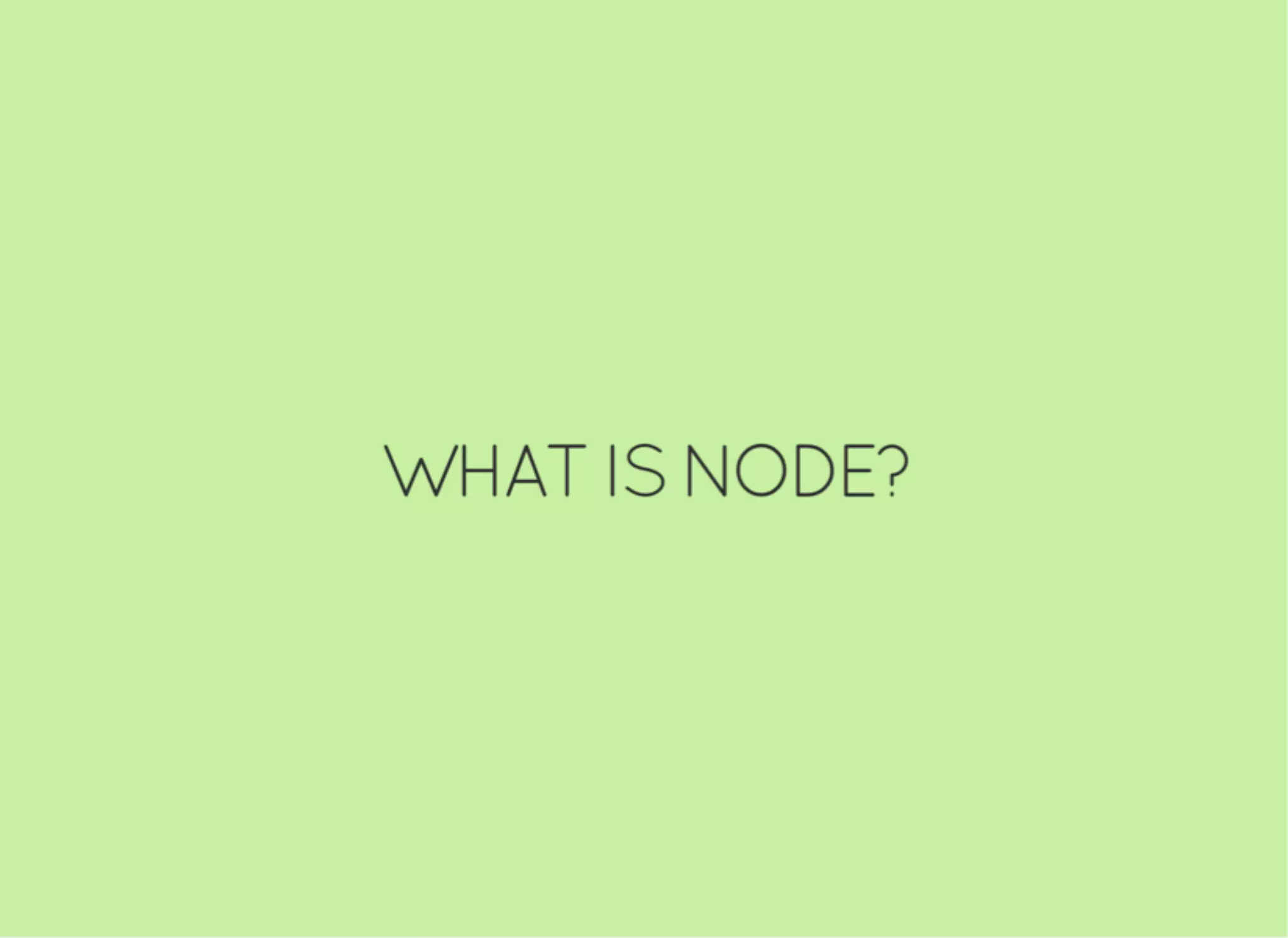 JavaScript and Node.js Fundamentals
