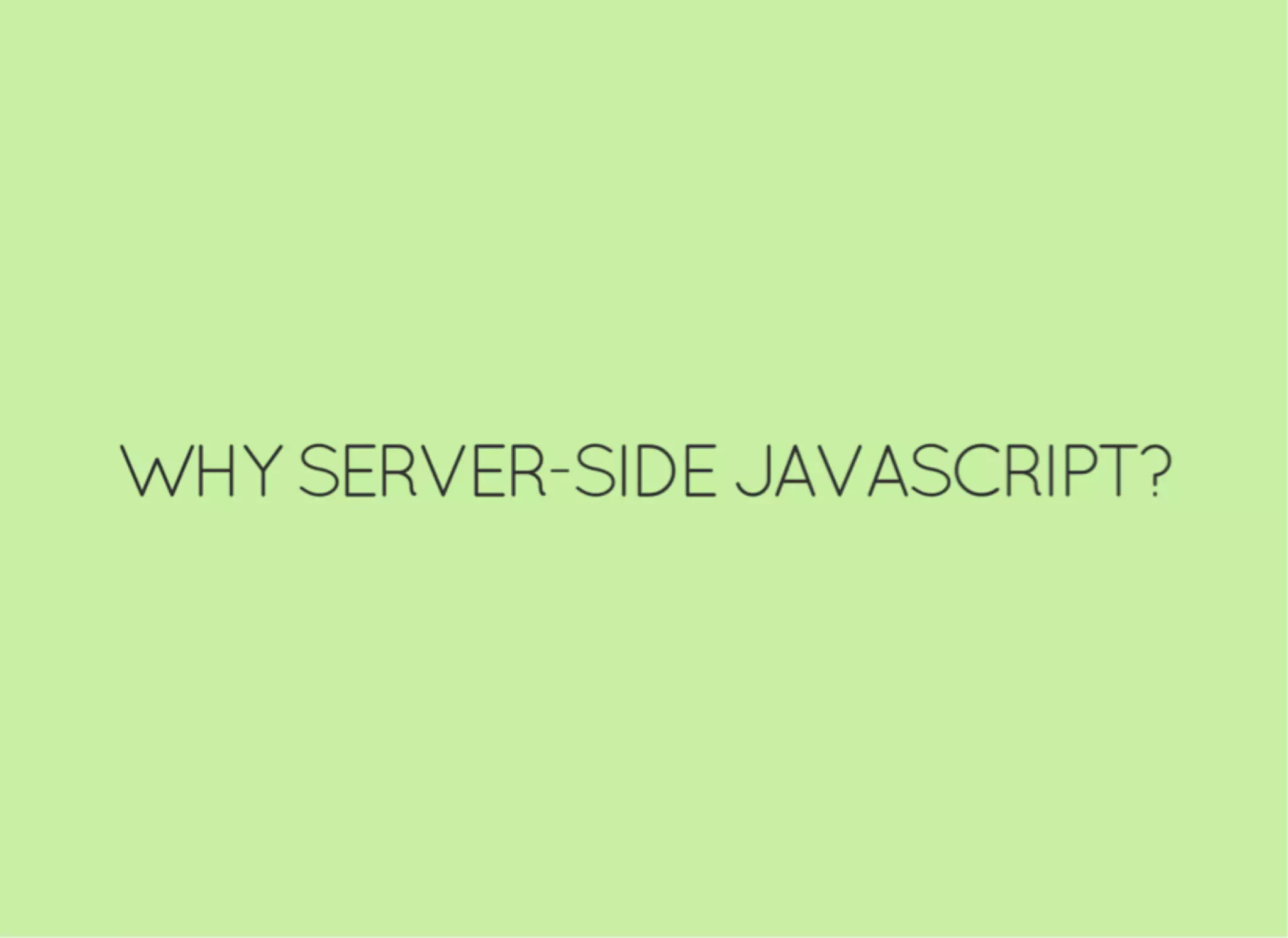 JavaScript and Node.js Fundamentals