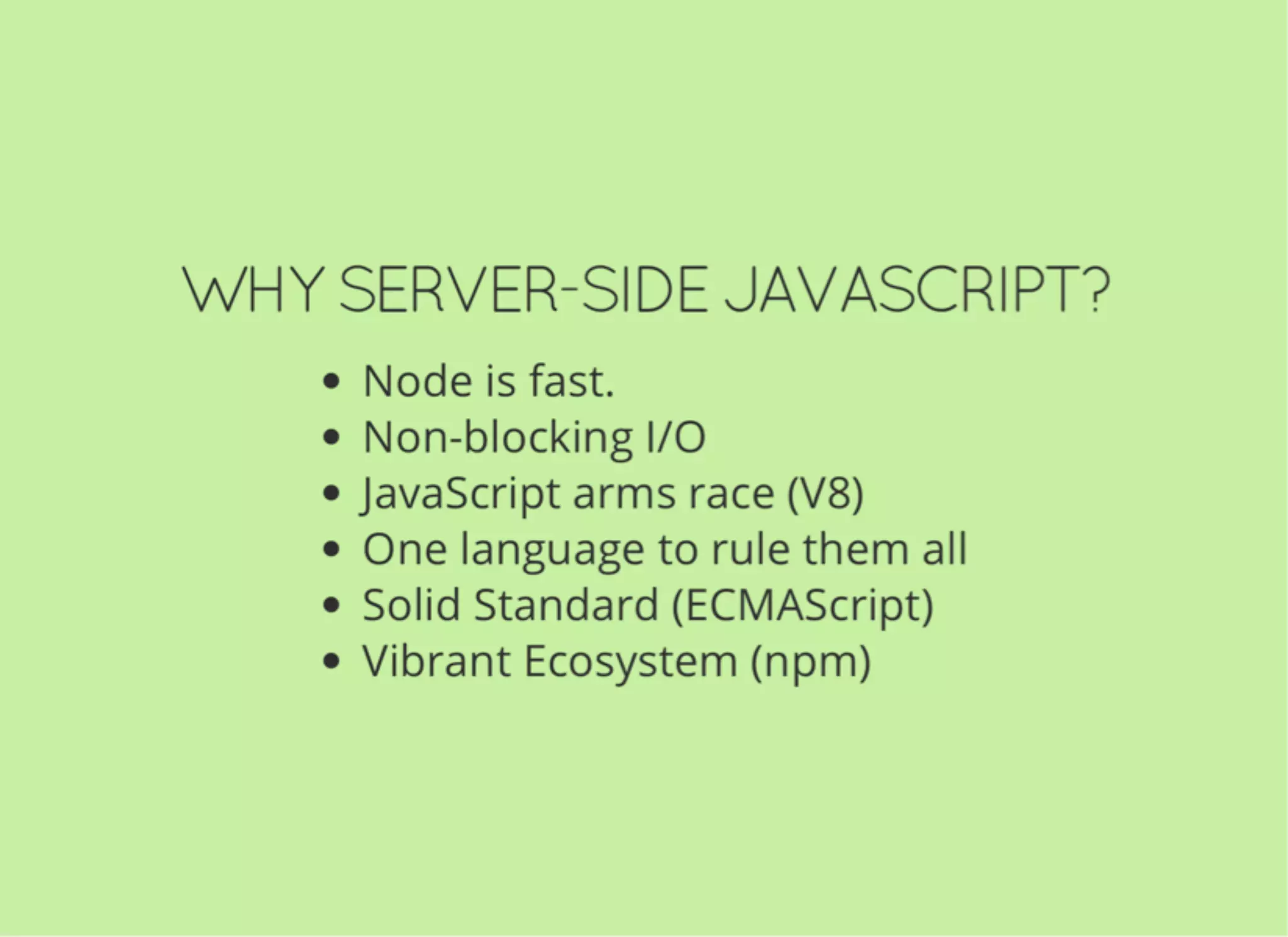 JavaScript and Node.js Fundamentals