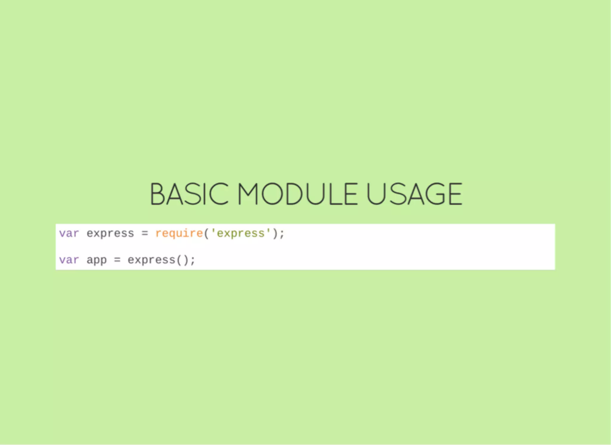 JavaScript and Node.js Fundamentals
