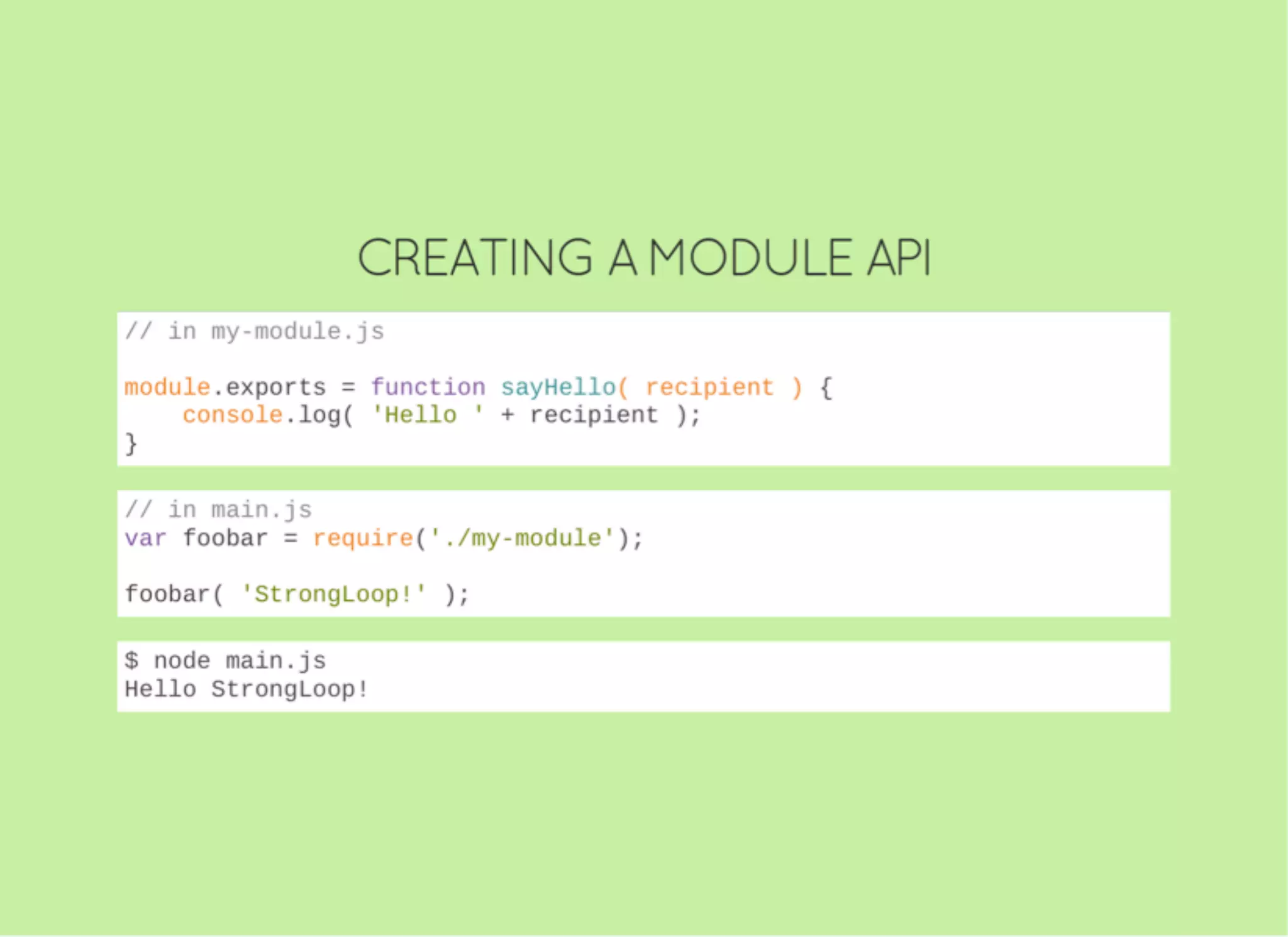 JavaScript and Node.js Fundamentals
