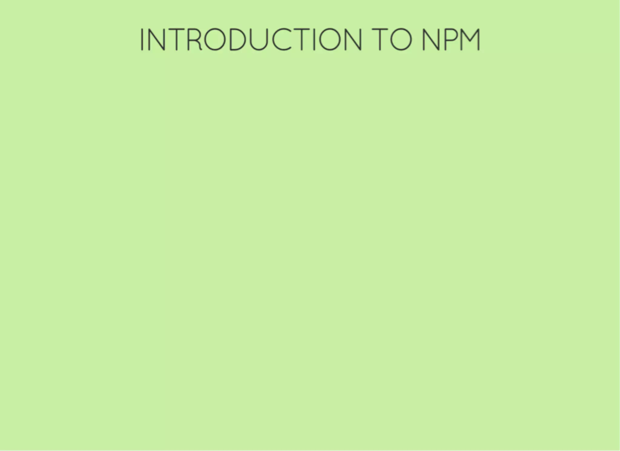 JavaScript and Node.js Fundamentals