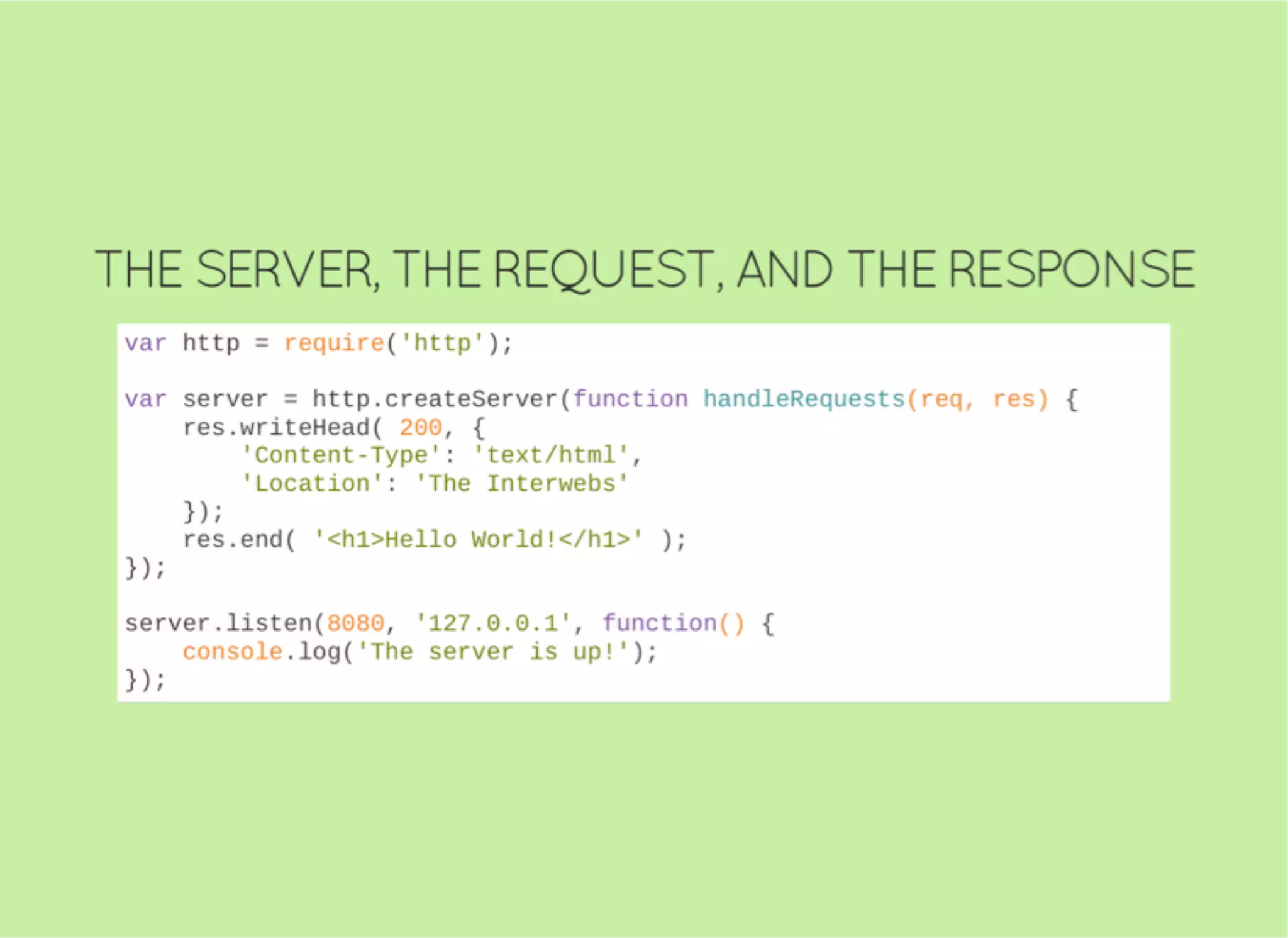 JavaScript and Node.js Fundamentals