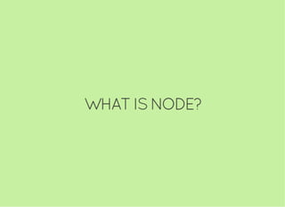 JavaScript and Node.js Fundamentals