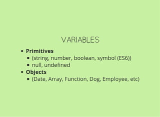 JavaScript and Node.js Fundamentals