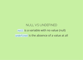 JavaScript and Node.js Fundamentals
