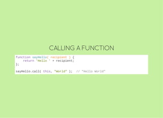 JavaScript and Node.js Fundamentals