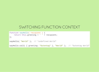 JavaScript and Node.js Fundamentals