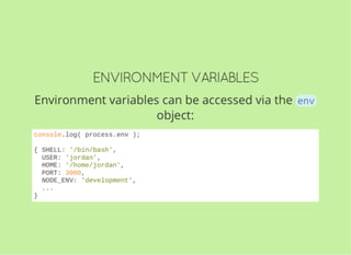 JavaScript and Node.js Fundamentals