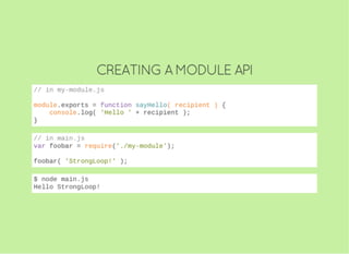 JavaScript and Node.js Fundamentals