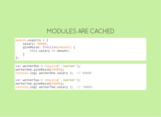 JavaScript and Node.js Fundamentals
