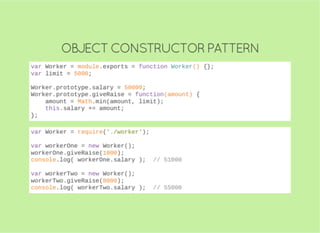 JavaScript and Node.js Fundamentals