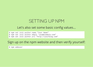 JavaScript and Node.js Fundamentals