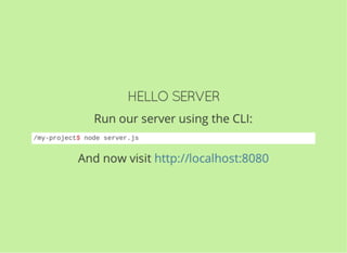 JavaScript and Node.js Fundamentals