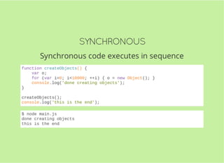 JavaScript and Node.js Fundamentals