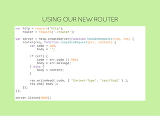 JavaScript and Node.js Fundamentals