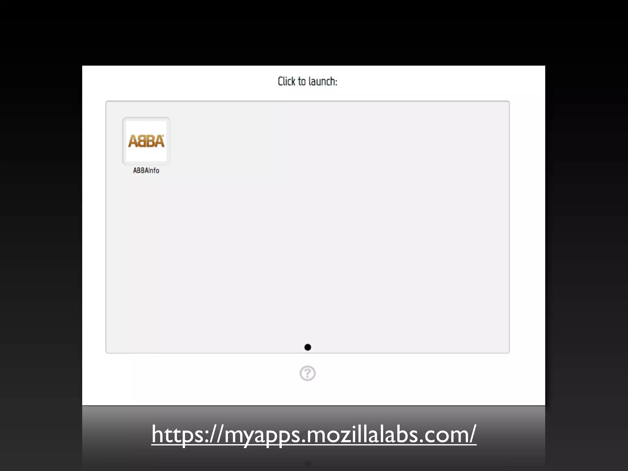 https://myapps.mozillalabs.com/
 