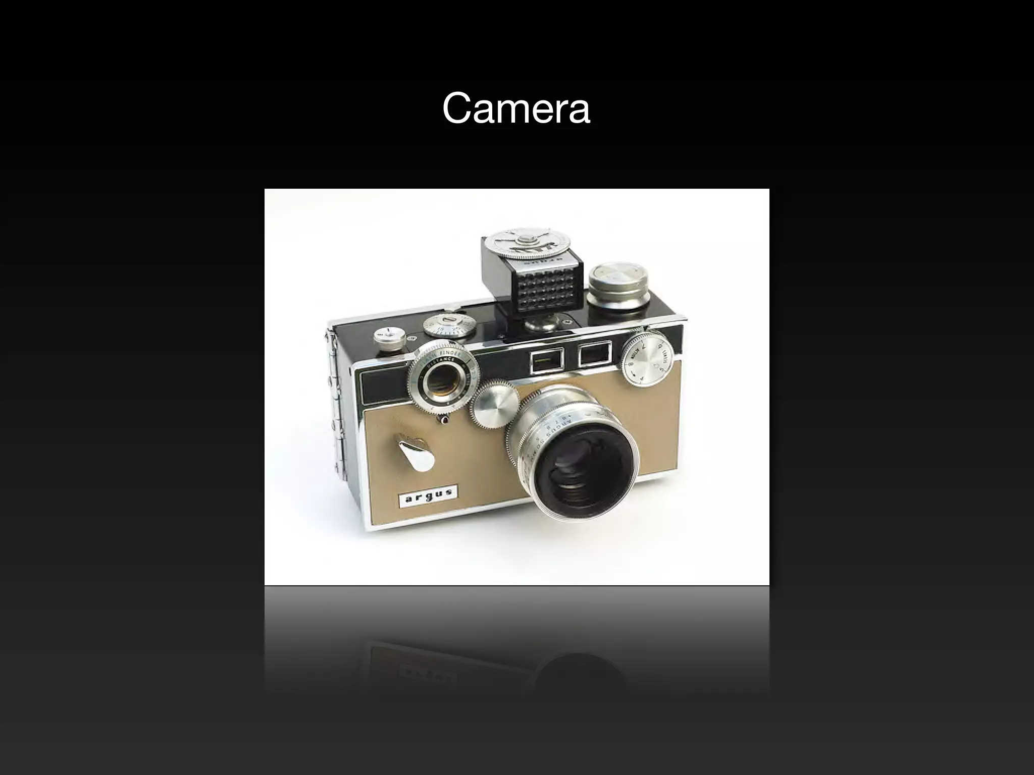 Camera
 