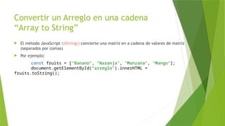 analisis de datos Sena JavaScriptArrays.pptx