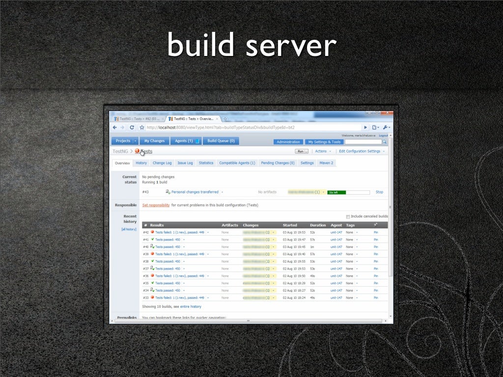 build server