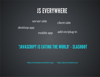 Javascript Everywhere | PPT