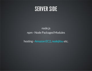 Javascript Everywhere | PDF