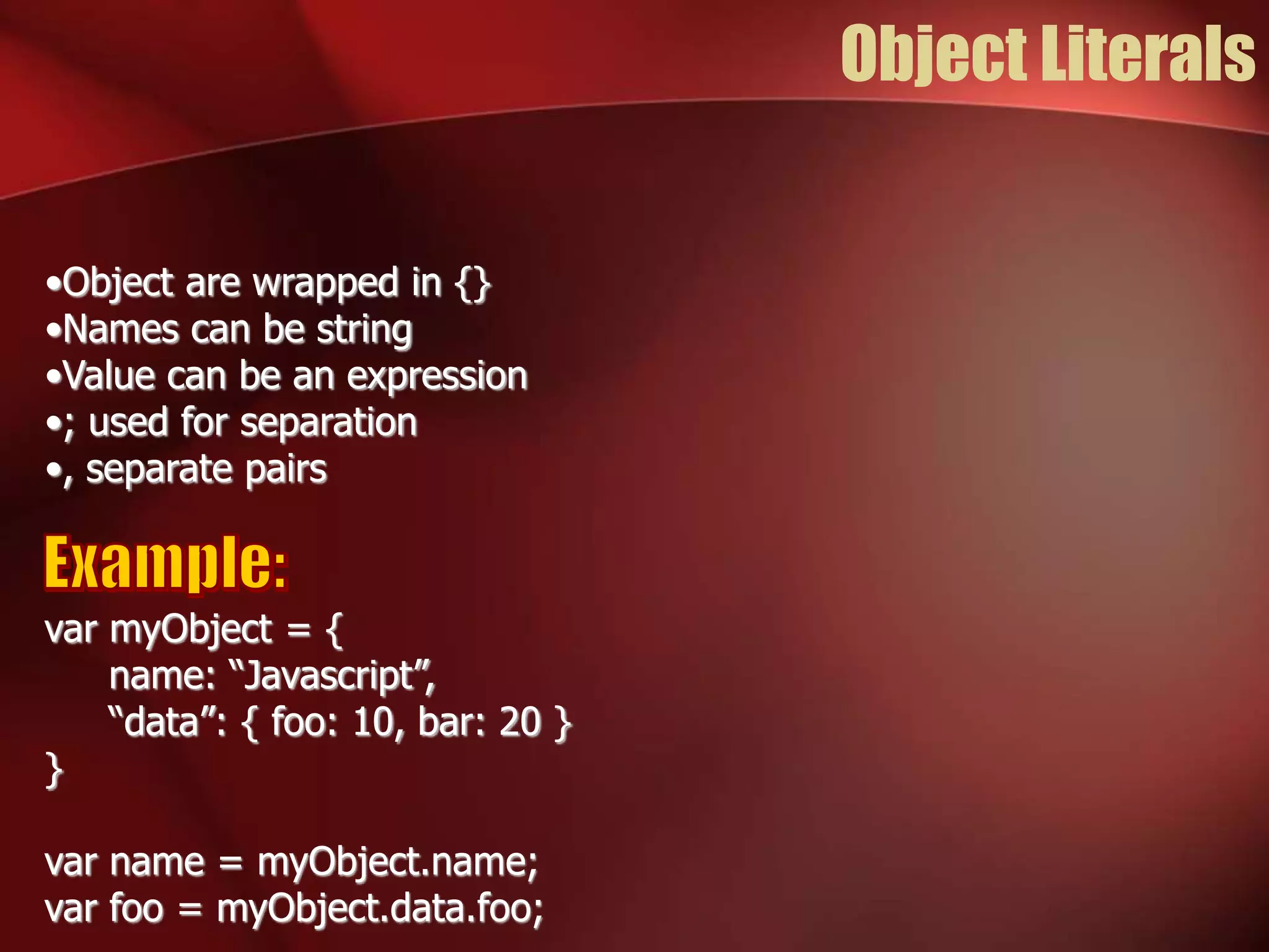 Basic Javascript | PPT