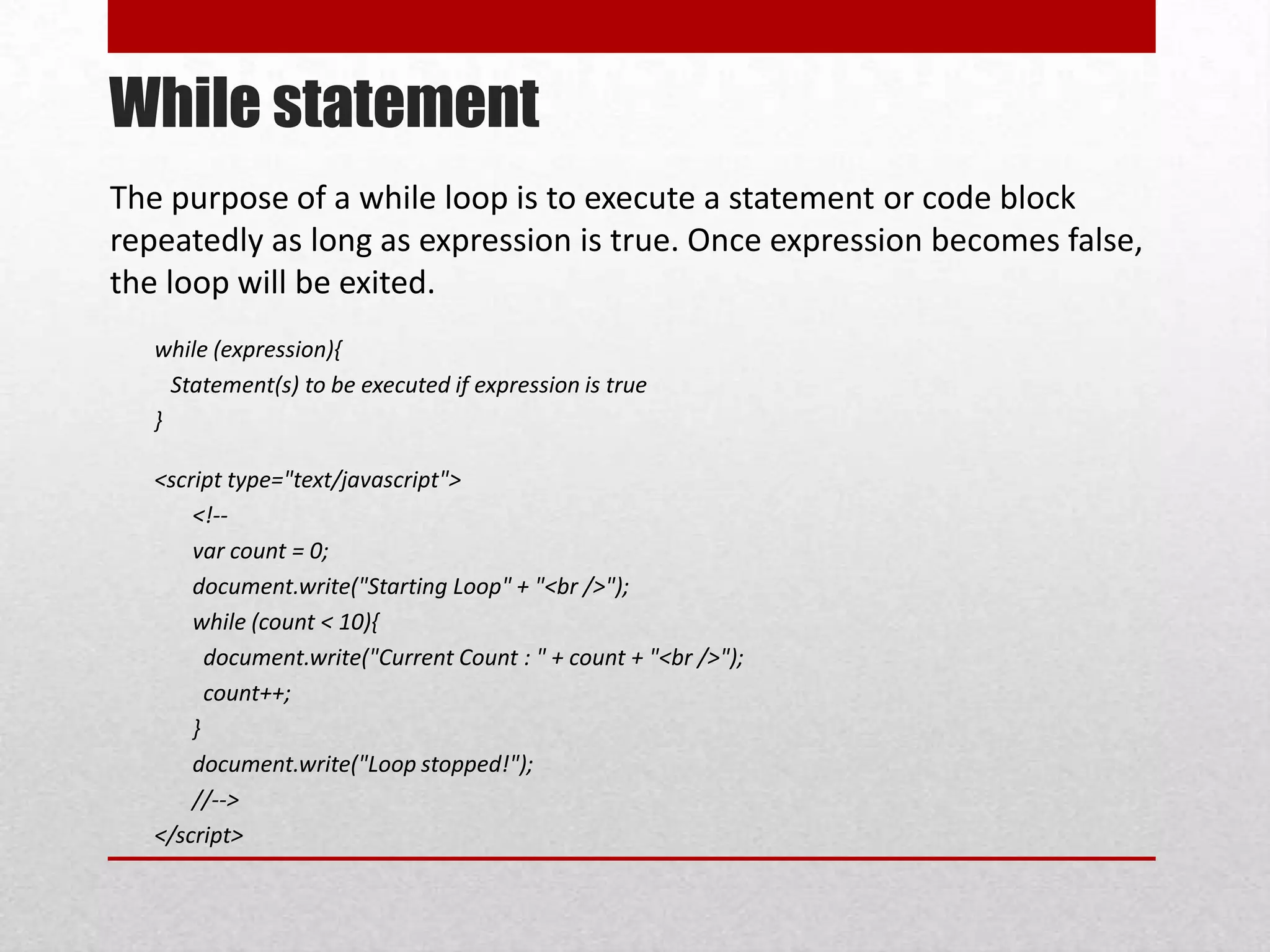 Java script basics | PPT
