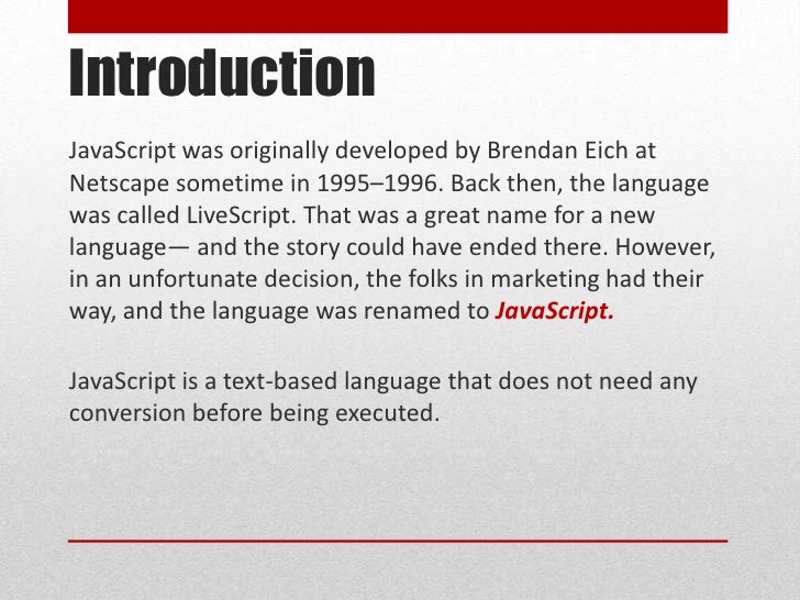 java script basics java script basics