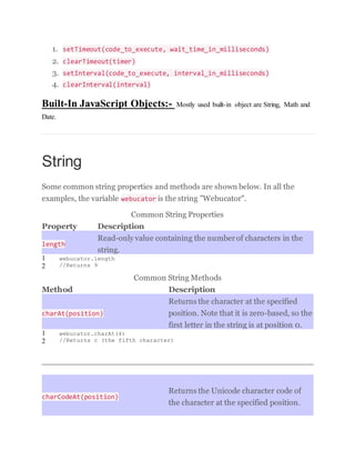 Java script basics | PDF
