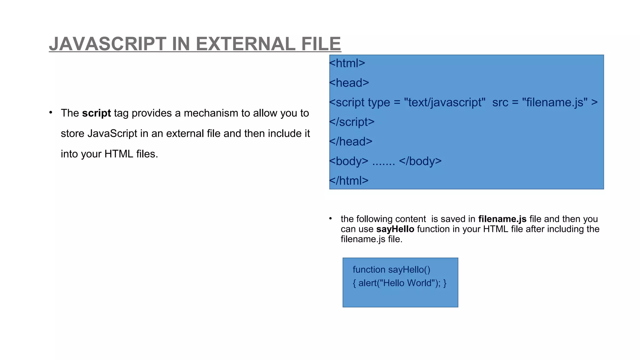 Javascript basics | PDF