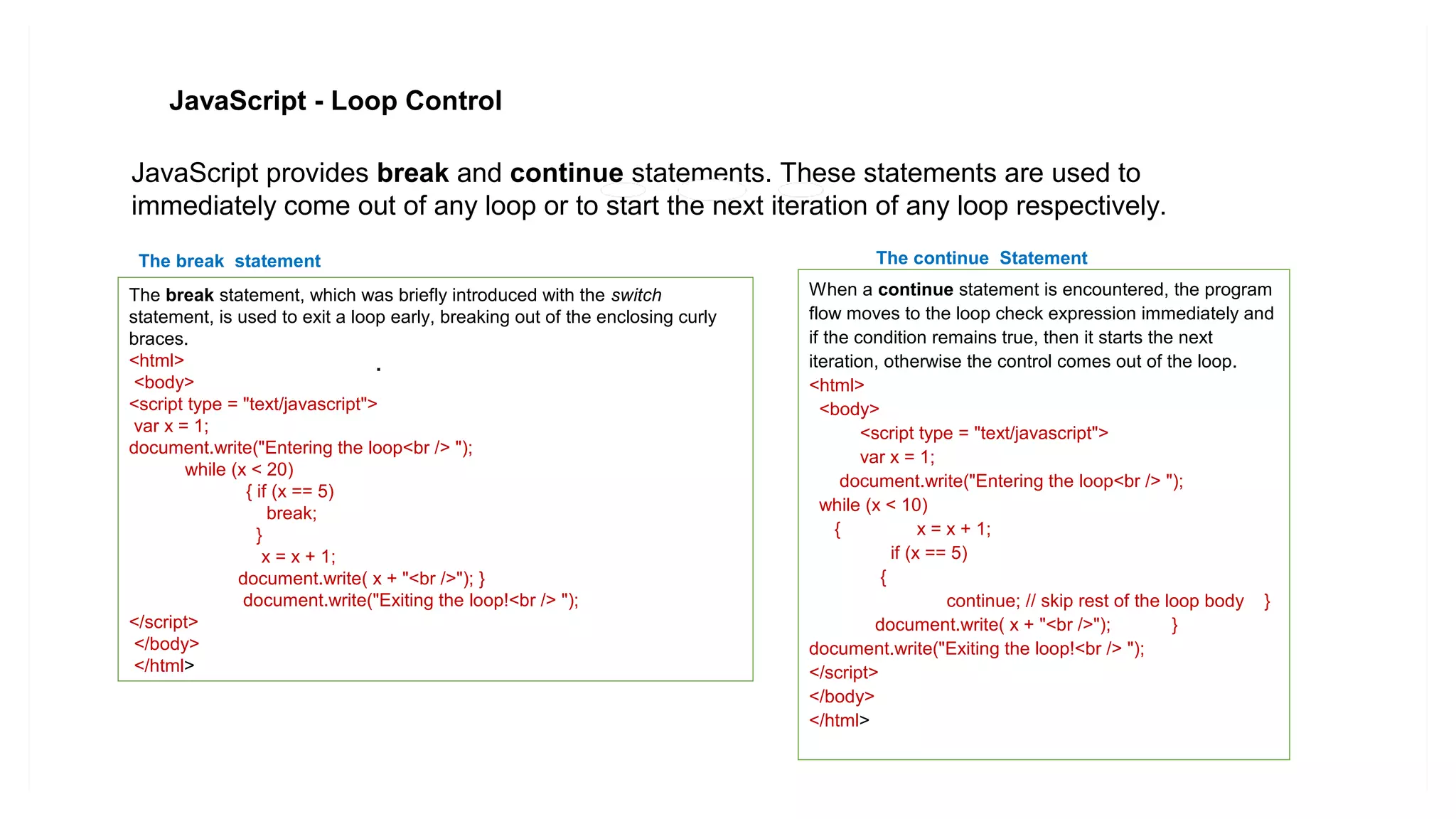 Javascript basics | PDF