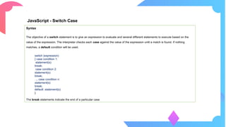Javascript basics | PDF