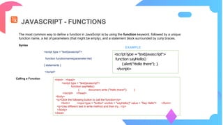 Javascript basics | PDF