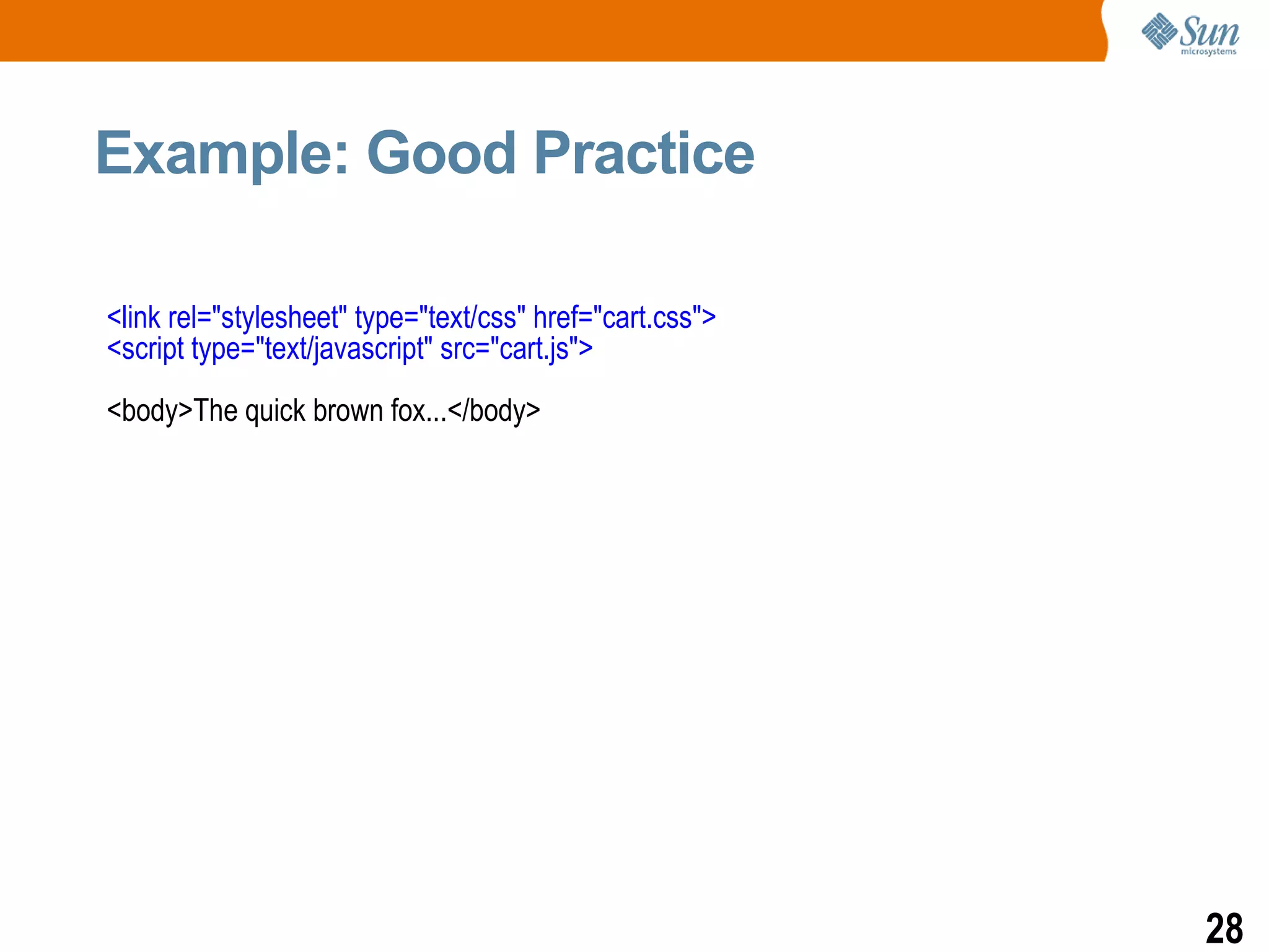 Java Script Best Practices