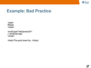 Java Script Best Practices