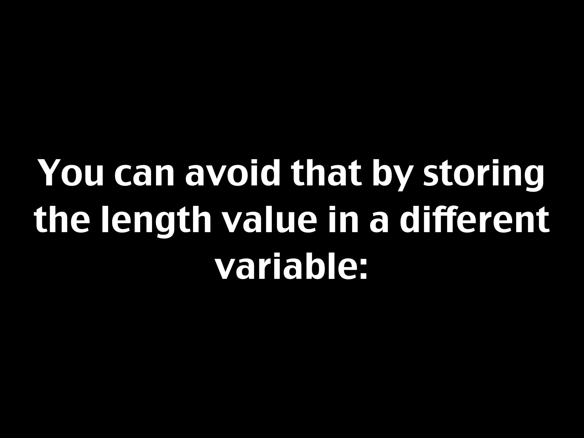 Javascript Best Practices