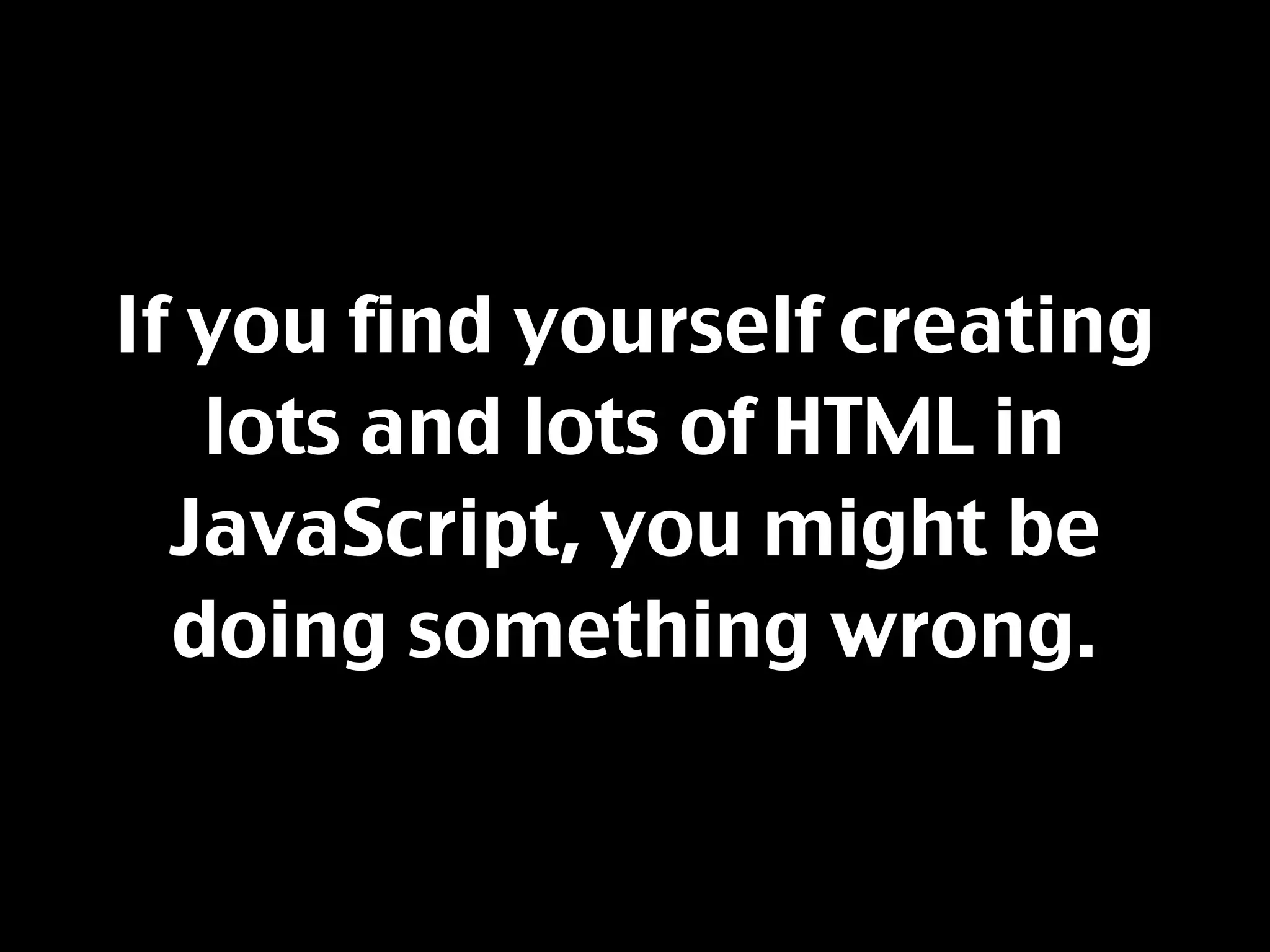 Javascript Best Practices