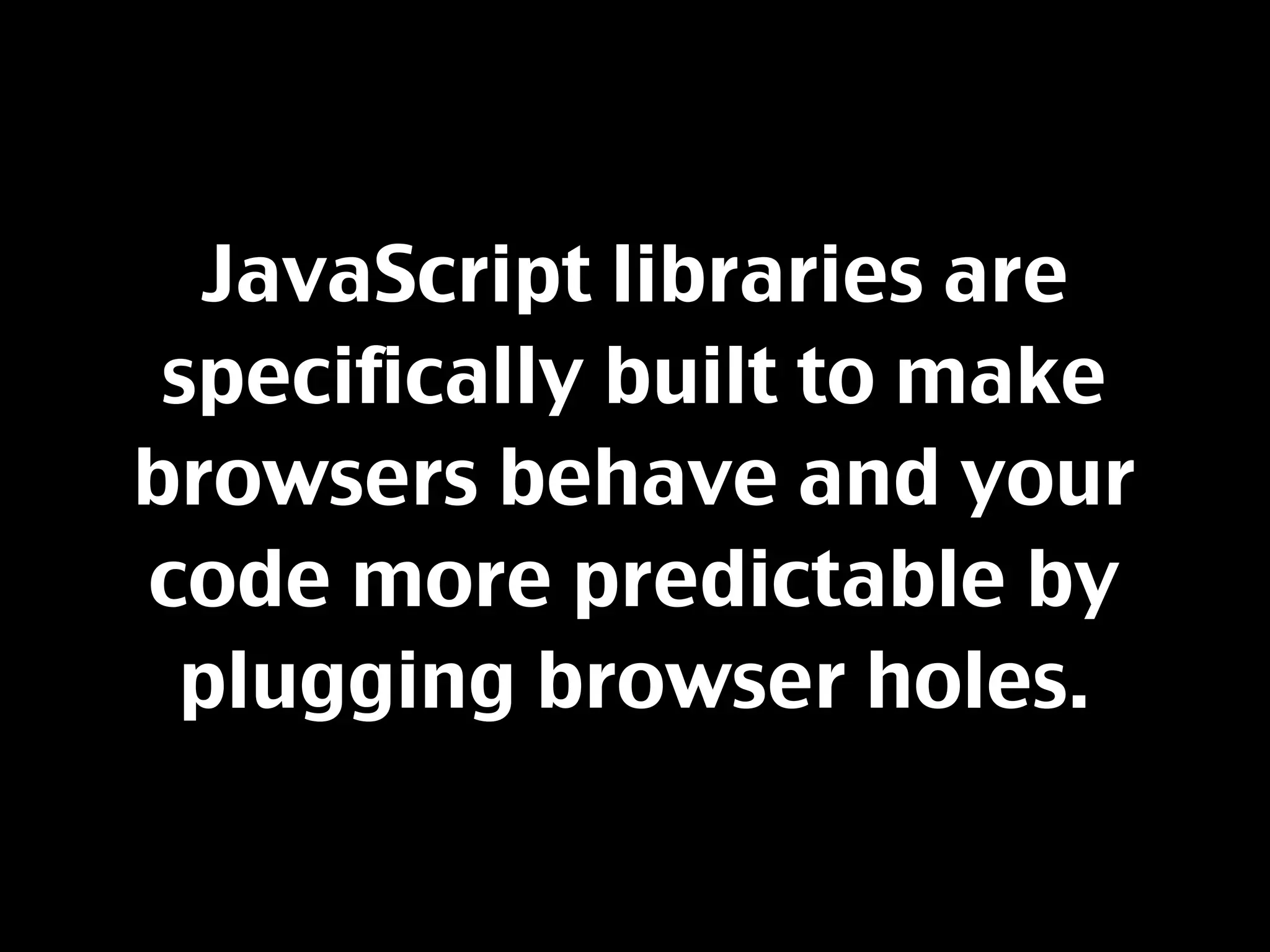Javascript Best Practices