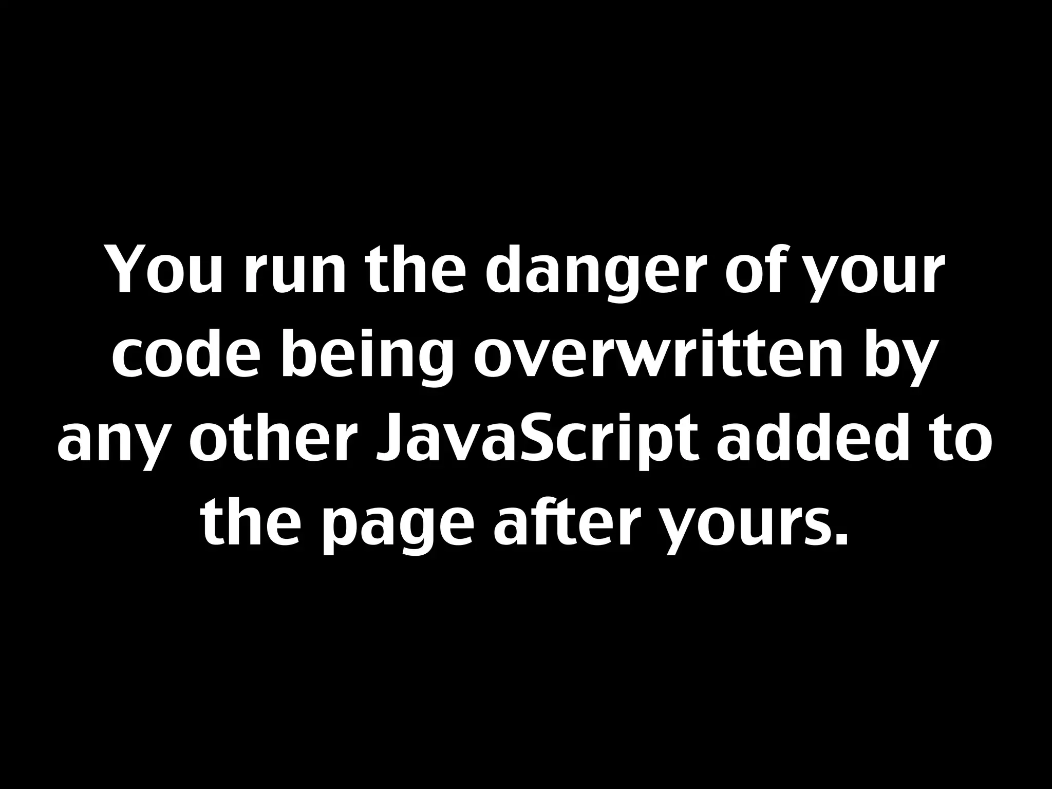 Javascript Best Practices