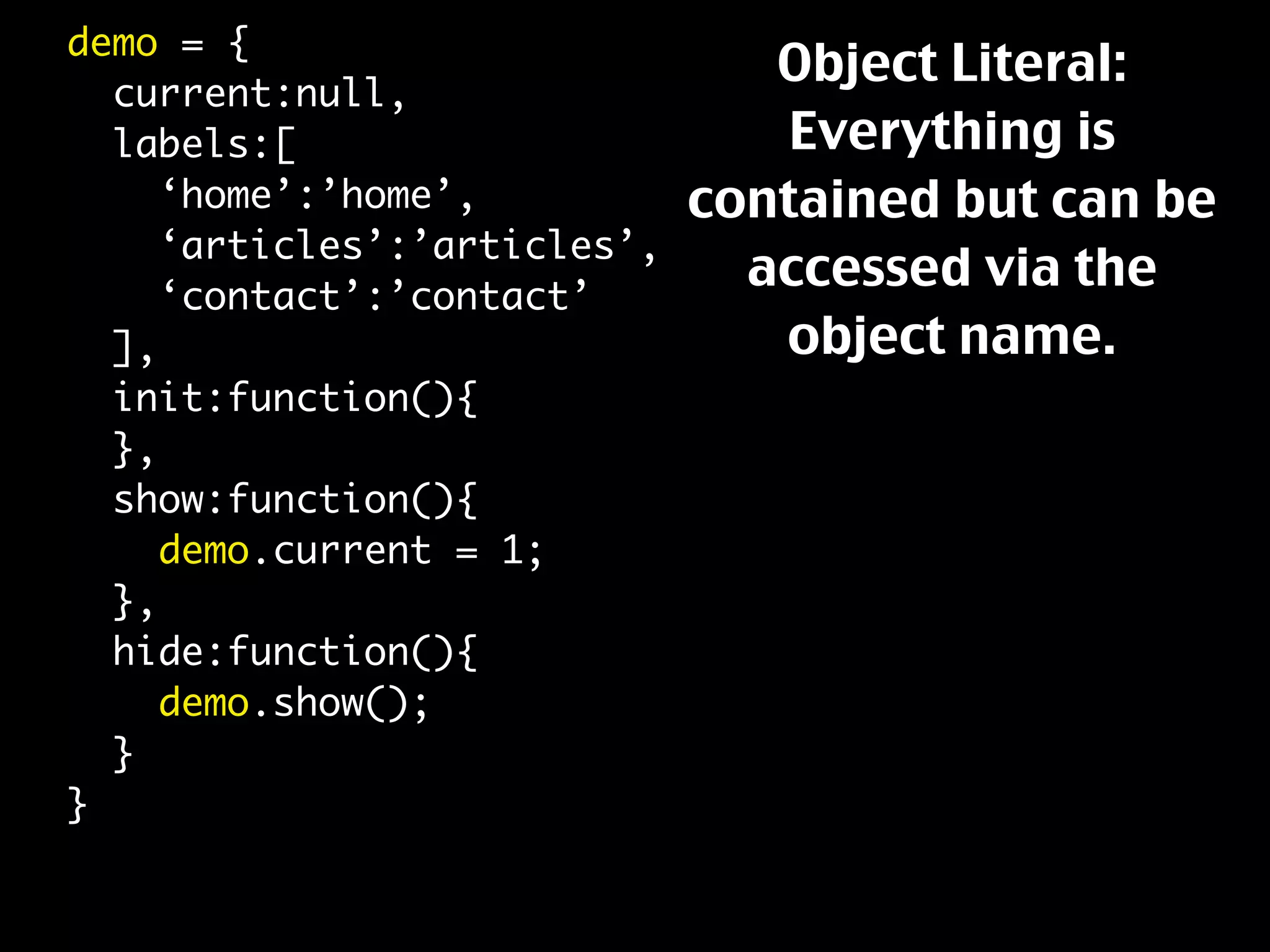 Javascript Best Practices