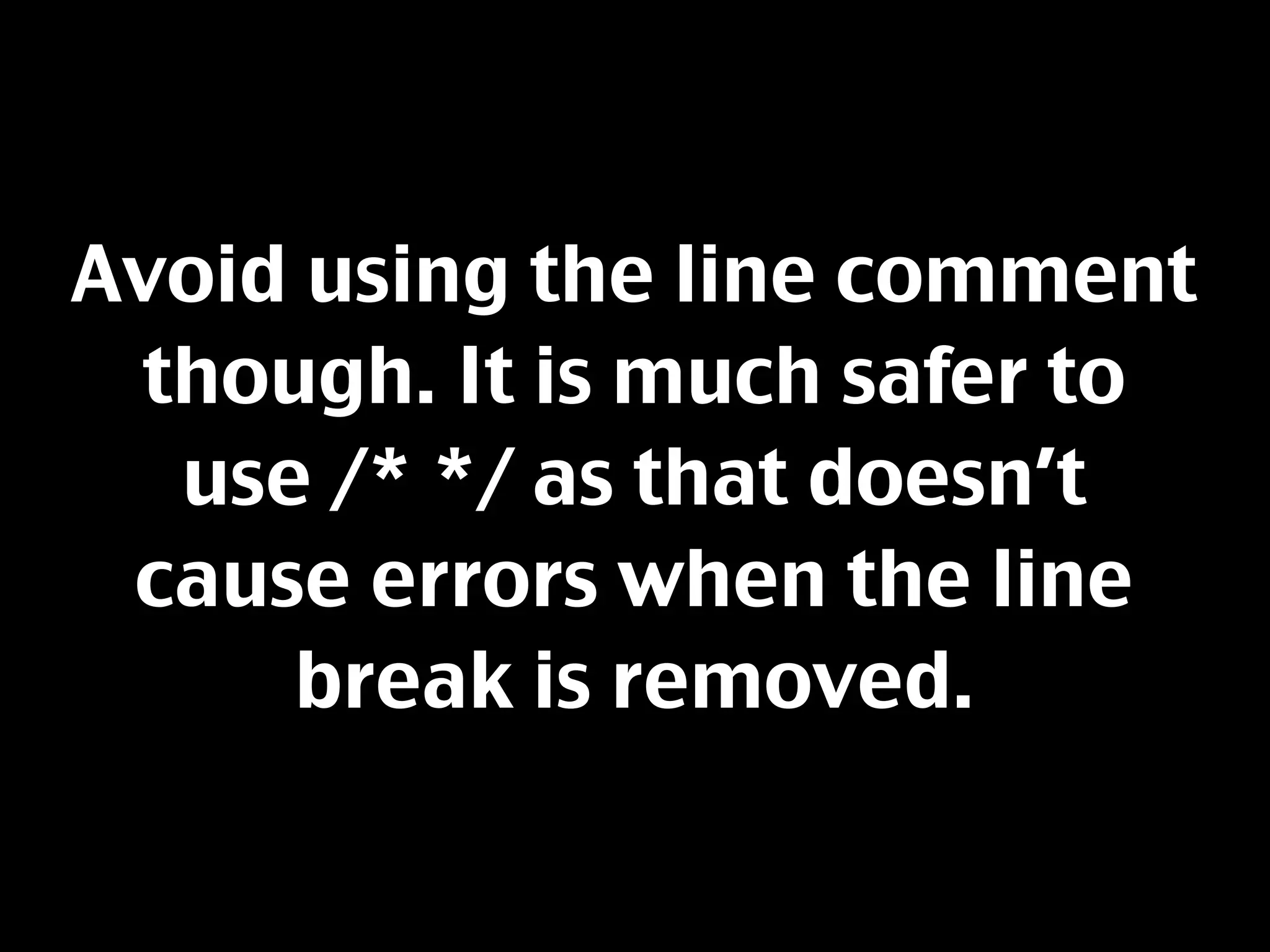 Javascript Best Practices