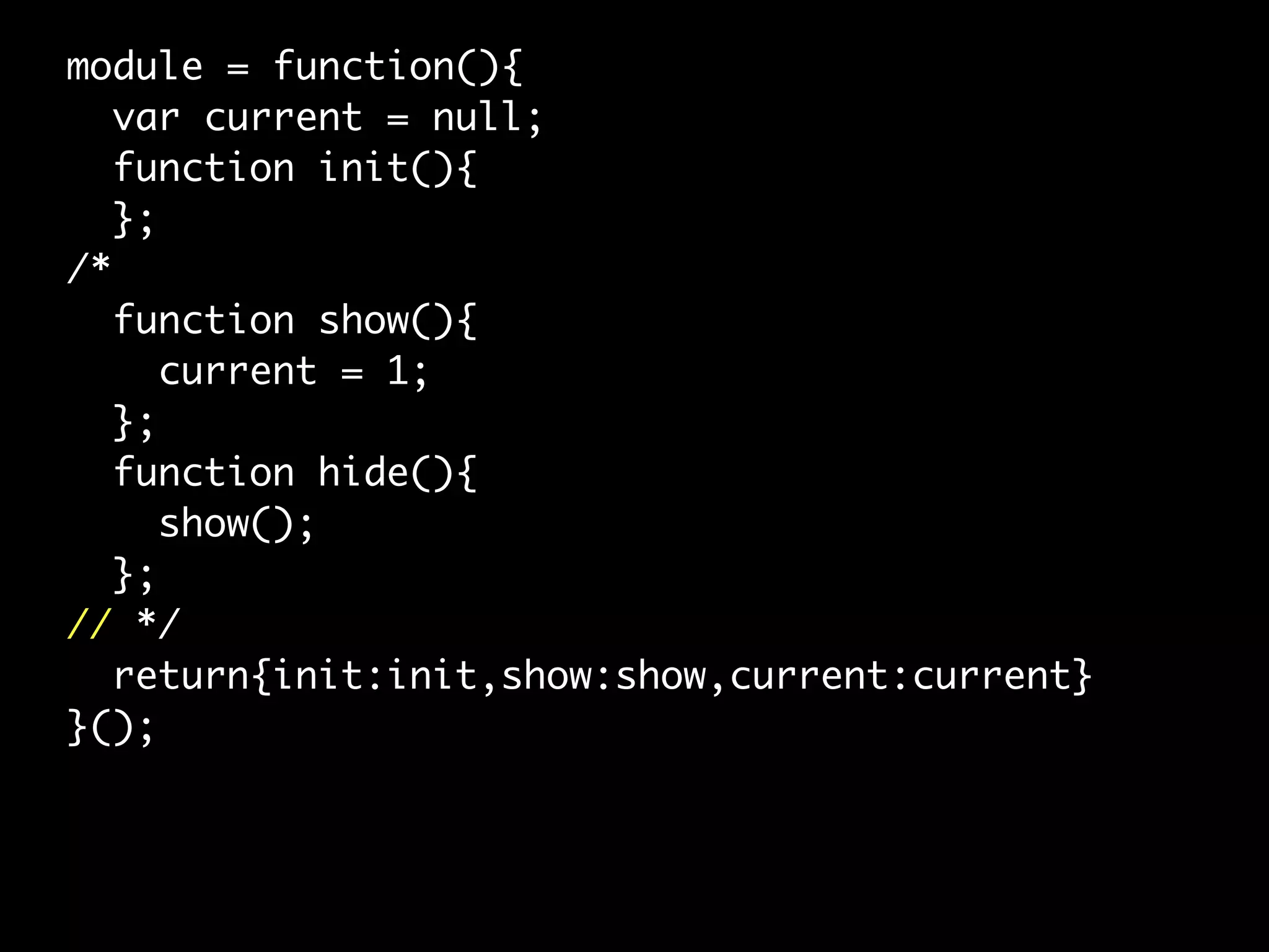 Javascript Best Practices