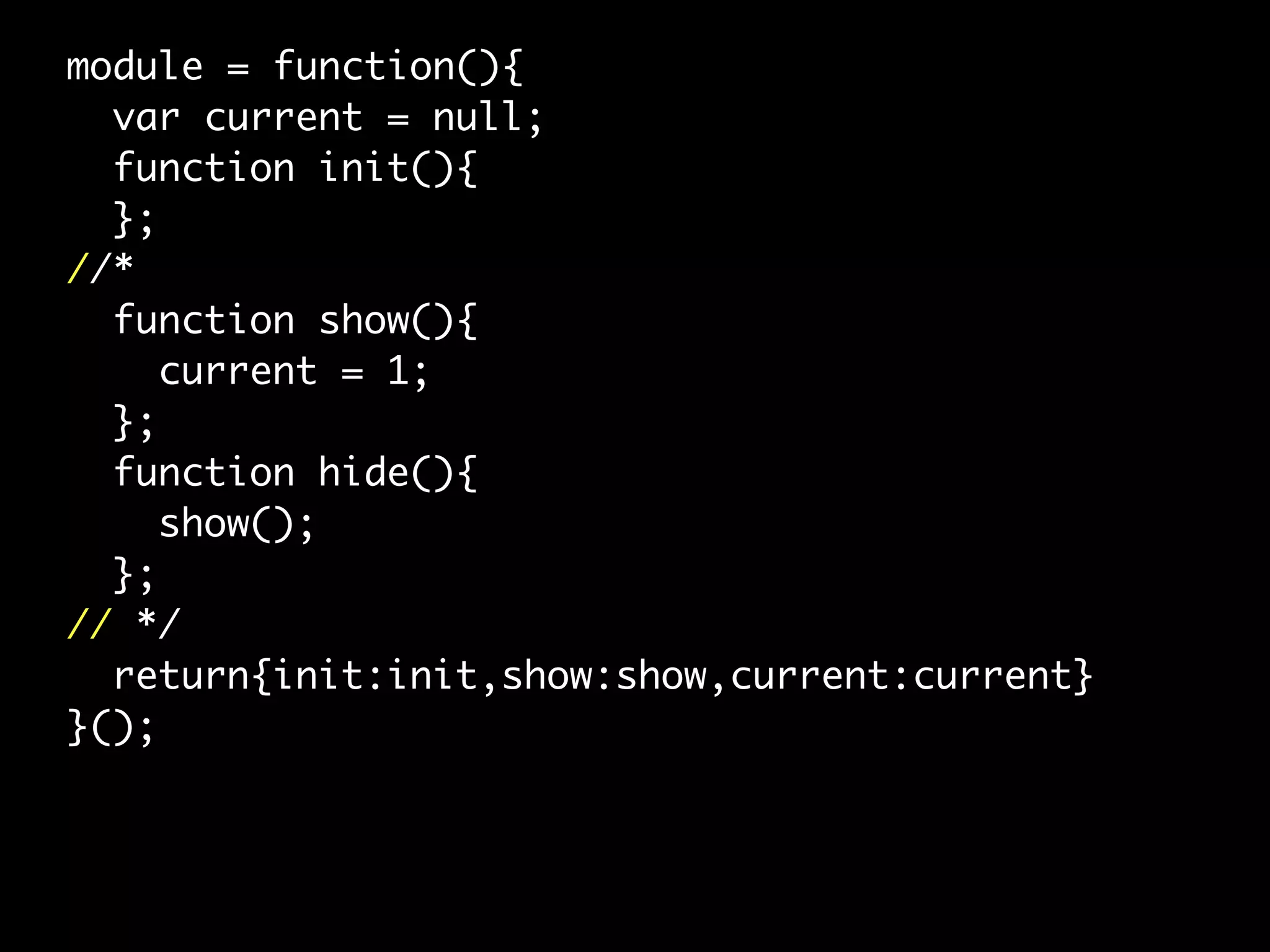 Javascript Best Practices