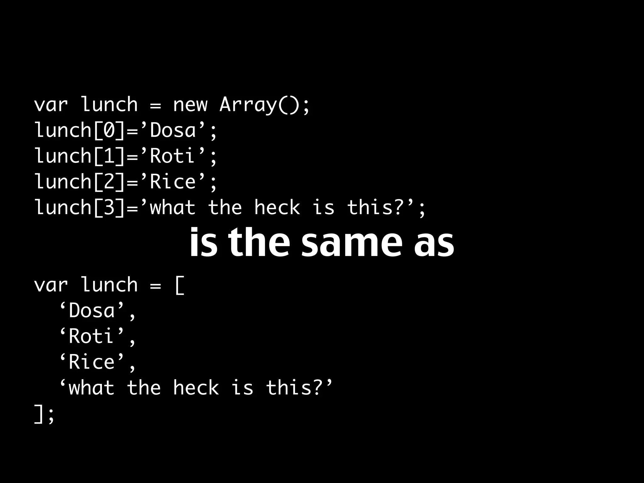 Javascript Best Practices