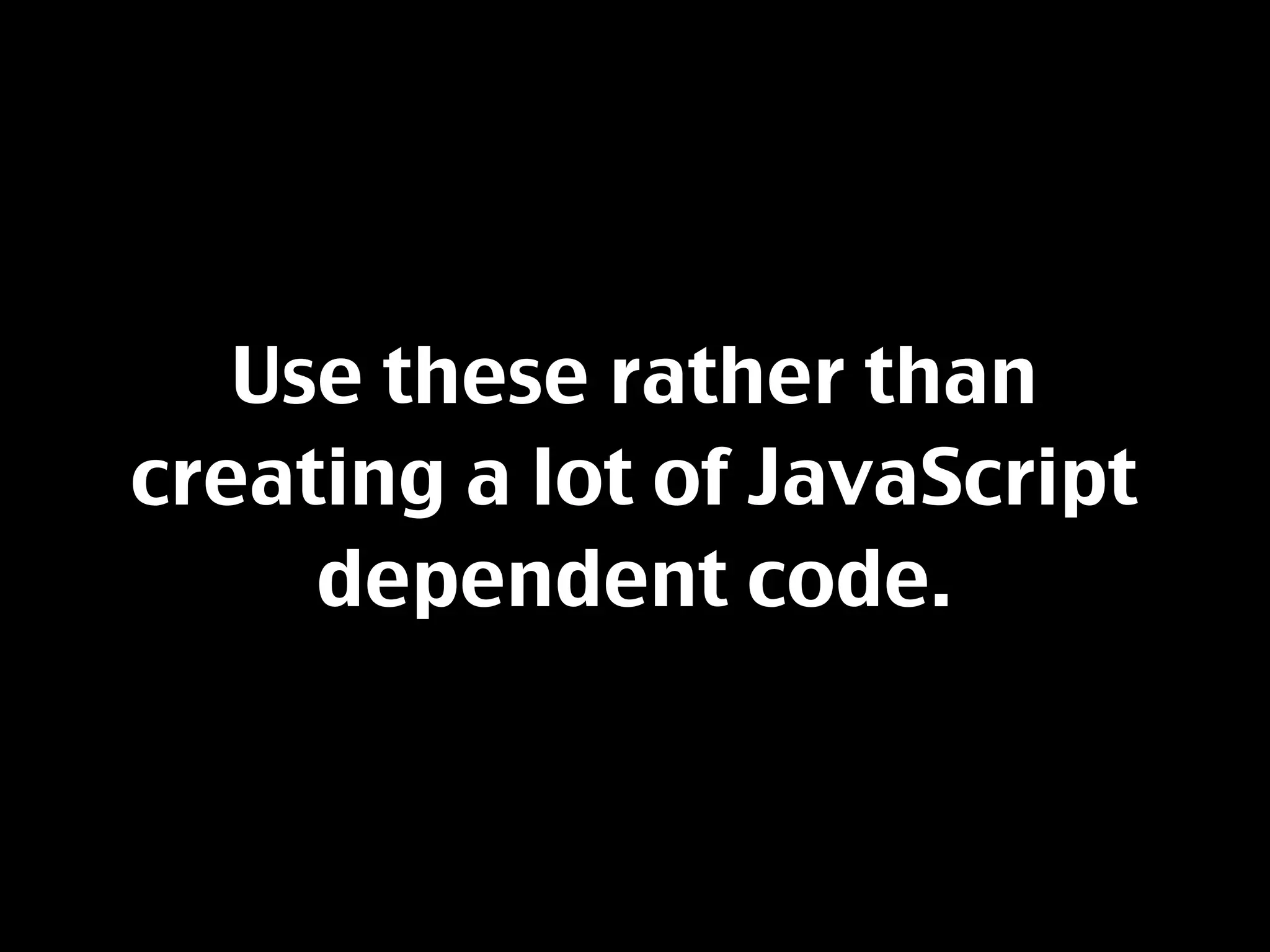 Javascript Best Practices