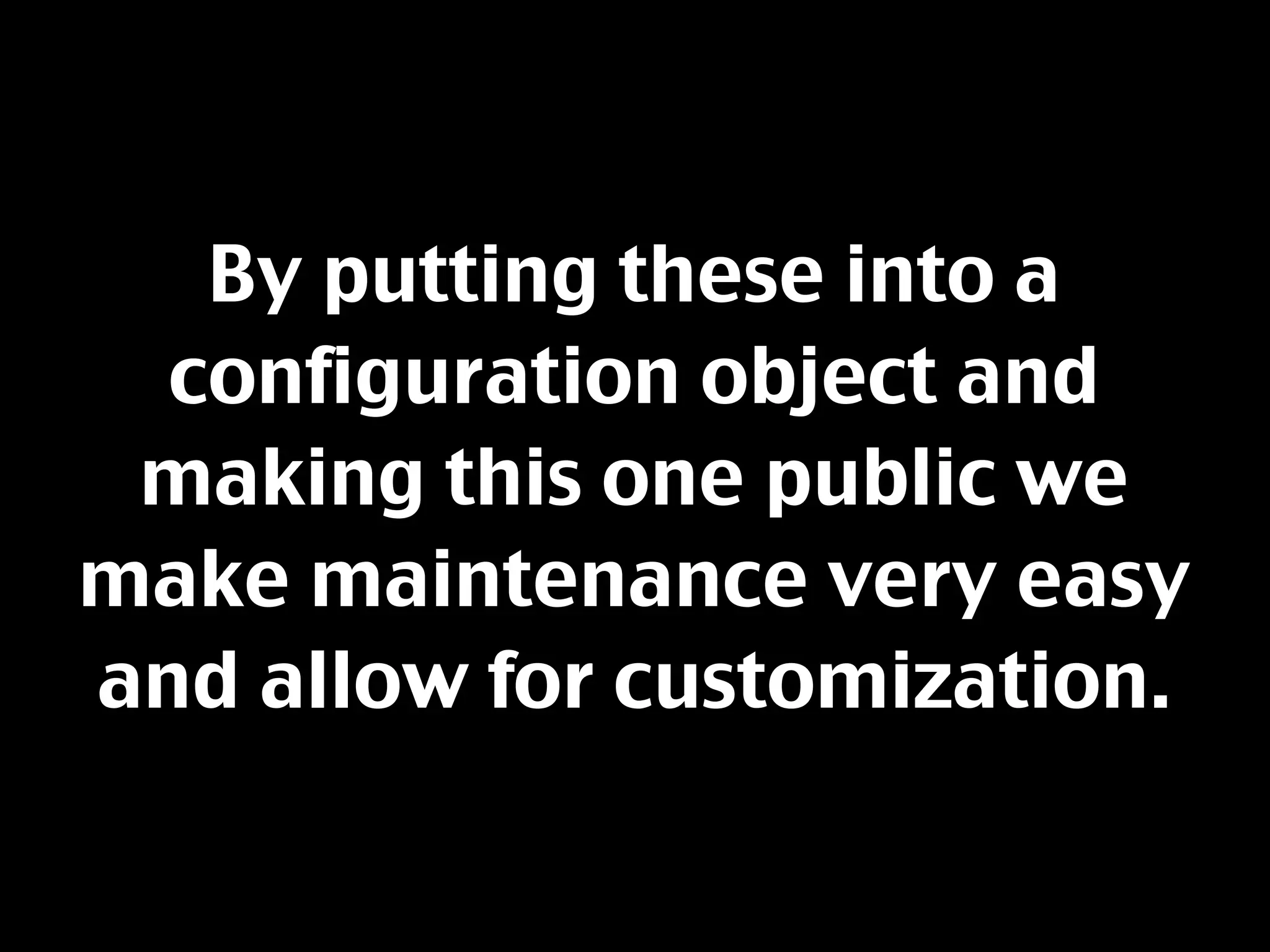 Javascript Best Practices