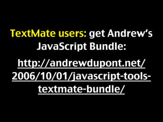 Javascript Best Practices